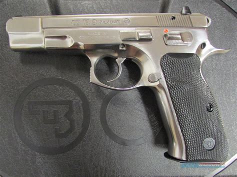 Cz Usa Cz 75 B High Polished Stainless 161 9mm For Sale