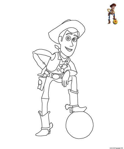 Disney Coloring Pages Woody