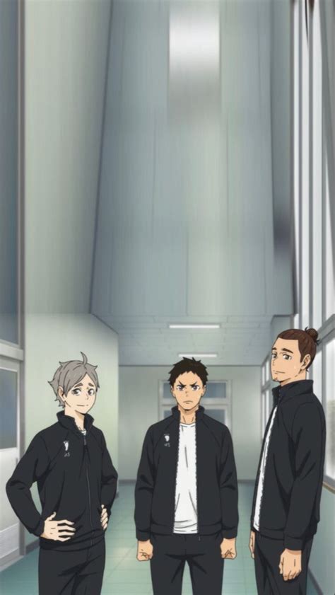 Sugawara Koshi Sawamura Daichi Azumane Asahi Haikyuu Memes