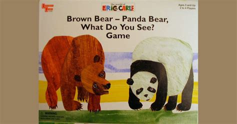 Brown Bear Panda Bear What Do You See Board Game Boardgamegeek