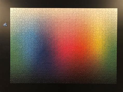 Clemens Habichts 1000 Halftone Colors Plus A Duplicate Piece Puzzle