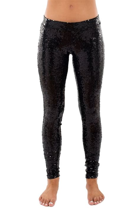 Black Sequin Leggings Sequin Leggings Black Sequin Leggings Outfits