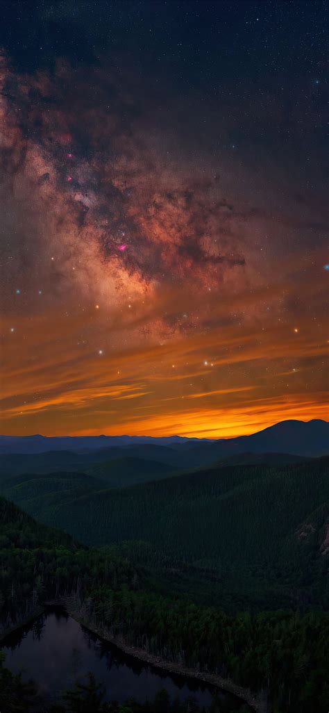 Sky Full Of Stars Nature 4k Iphone X Wallpapers Free Download