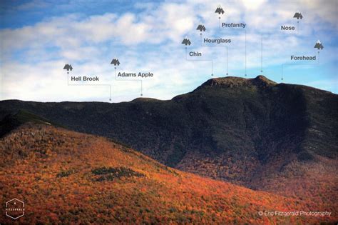 Mt Mansfield The Face Of The Mountain Vermont Green Mountains