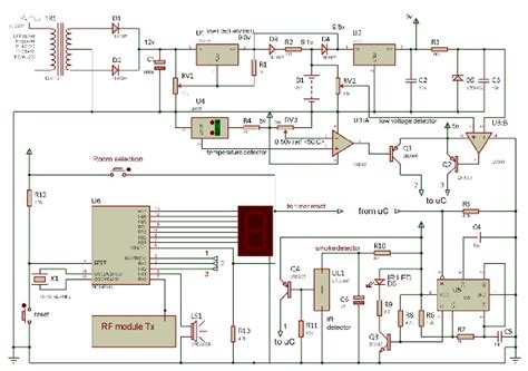 Application/operation when there is no smoke, light passes in front of the photodiode in a straight line. Enhanced Wireless Control System for Smoke and Fire Detection