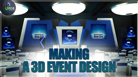 Making A Realistic 3d Event Design 3ds Max Tutorial Youtube