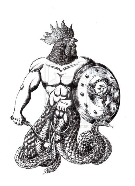 Abraxas Baphomet Occult Tattoo Christian Mysticism Esoteric Symbols