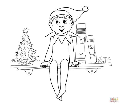 600x797 christmas coloring pages elves, shelves and shelf ideas. Elf Coloring Pages For Adults at GetColorings.com | Free ...