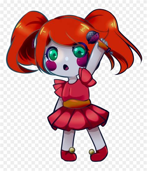 Stickers Fnaf Sl Chibi Circus Baby Free Transparent Png Clipart
