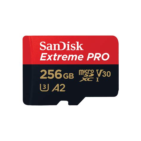 Sandisk Extreme Pro Microsdxc Uhs 1 Card With Adapter 256gb 170mbs