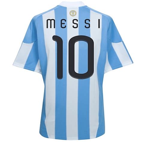 Camiseta de Messi de la Selección Argentina Mundial ...