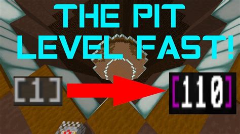 Hypixel The Pit How To Level Up Fast Noob Guide Youtube