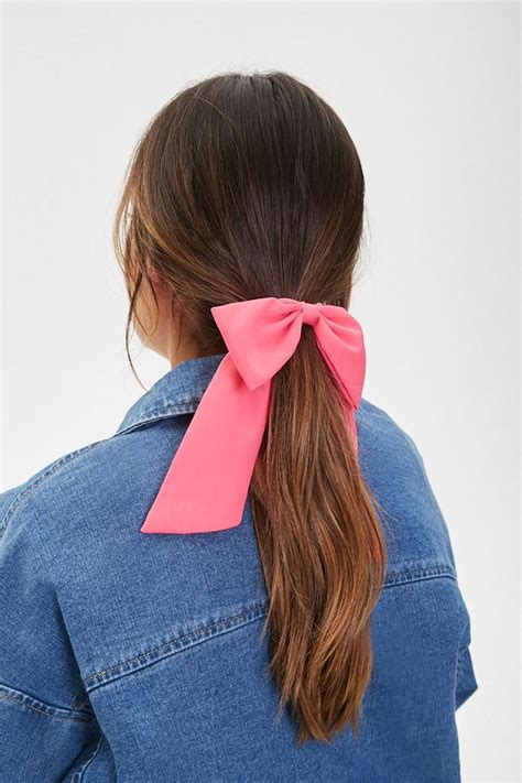 Hair Bow Ponytail 1 In 2020 Bow Hairstyle Bow Ponytail Hair Styles
