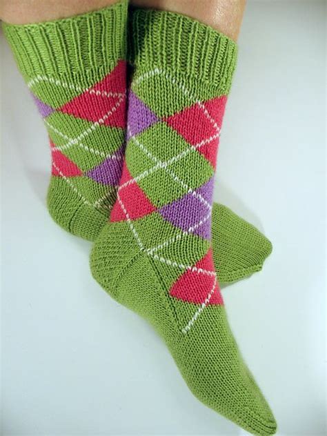 Argyle Socks Pattern By Jean Lampe Argyle Socks Sock Knitting