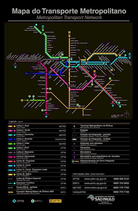 PDF Mapa Metro Sao Paulo PDFSLIDE NET