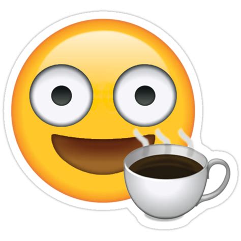 Omg Coffee Secret Emoji Funny Internet Meme Stickers By Secret