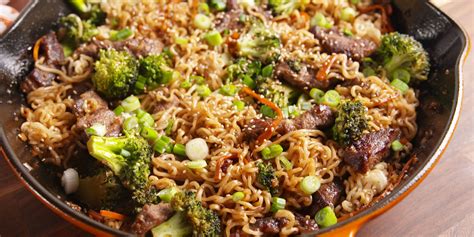 Mongolian cuisine predominantly consists of dairy products, meat, and animal fats. Mongolian Beef Ramen | KeepRecipes: Your Universal Recipe Box
