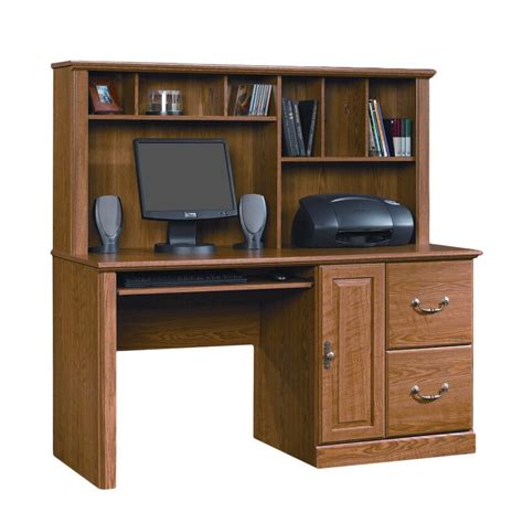 Sauder Orchard Hills Computer Desk With Hutch And Reviews Wayfair