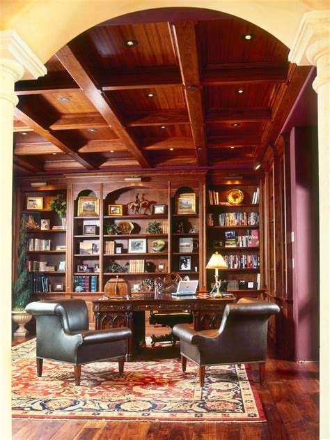 Traditional Home Library Decorating Ideas Best Home Design Ideas