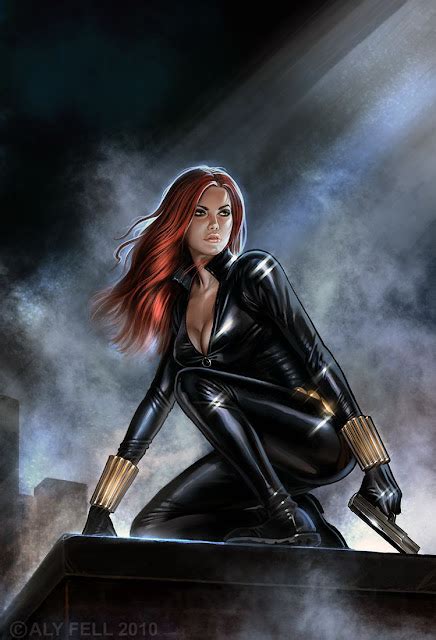 Black Widow Pin Up By Aly Fell Plus More Artwork Pin Up Art And Artists