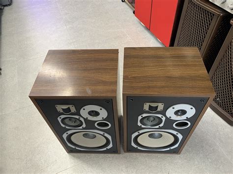 pioneer hpm 60 original 4 way speakers 60 watts rms vintage 1979 work good look ebay