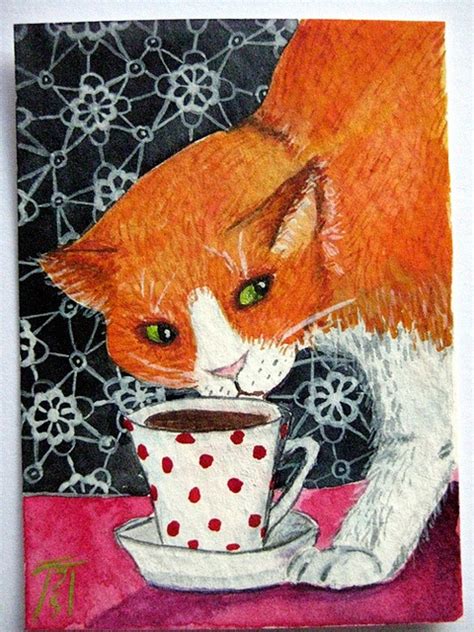 17 Best Images About Coffee Cat On Pinterest Vintage French Posters