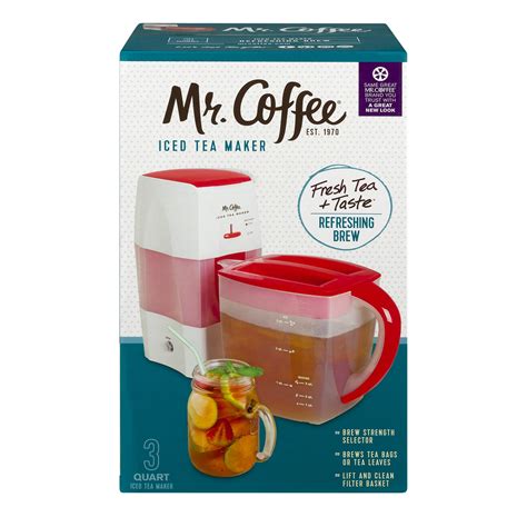 Mr Coffee 3 Quart Black Iced Tea Maker Edmonds Antionce
