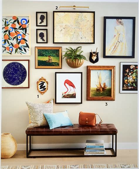 Pin by Katie Penn on ART PLACEMENT | Gallery wall living room, Interior wall design, Eclectic ...