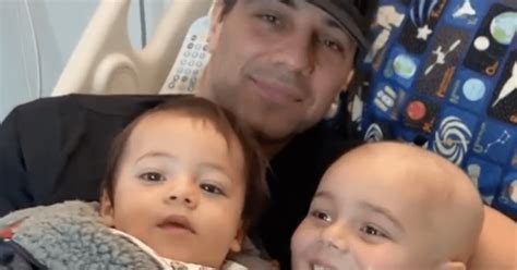a miracle criss angel shares his son s early release from the hospital after a chemo