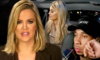 Khloe Kardashian Proposes Threesome With Sister Kylie Jenna And Tyga On Kuwtk Daily Mail Online