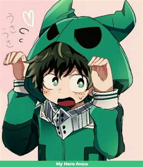 Dekuto Midoriya Izuku Neko My Hero Academia Amino