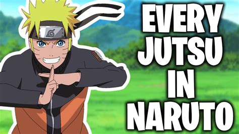 Every Jutsu In Naruto Part 1 Youtube