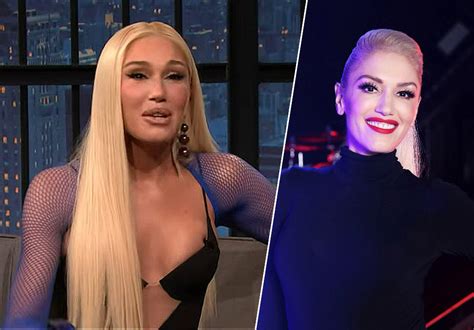 Onherken­ba­re Gwen Stefani Maakt Tongen Los Wat Heeft Zij Met Haar