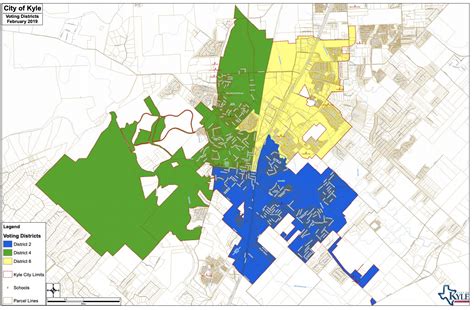 Voting Districts Map | City of Kyle, Texas - Official Website