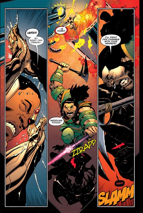 Batman In Hellbat Armor Vs Kalibak Comicnewbies