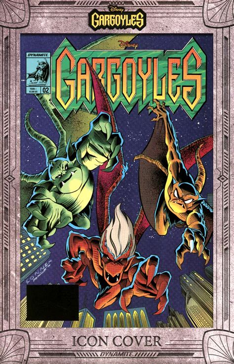 Gargoyles Dynamite 2h Vfnm Dynamite Disney 110 Variant Icon