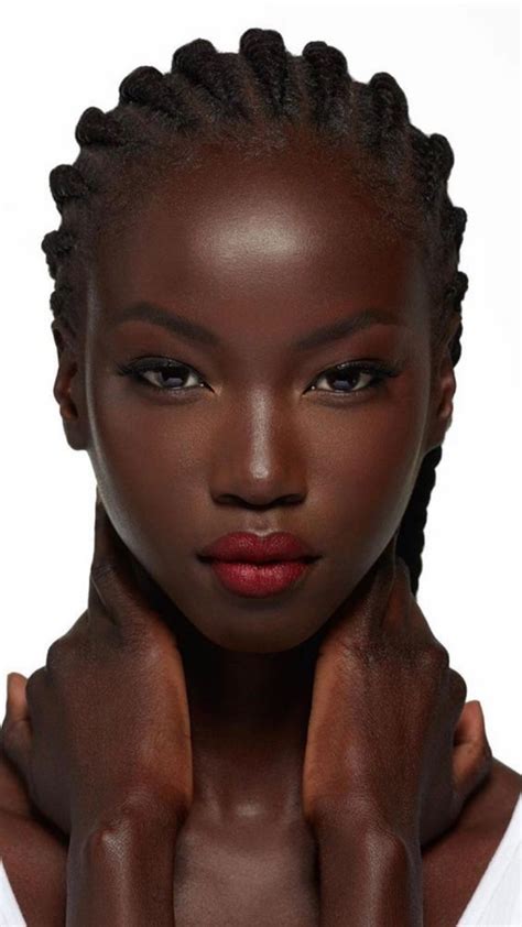 Beautiful Dark Skinned Women Beautiful Black Girl Gorgeous Dark Skin