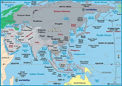 Map Of Asia Names Map Of Spain Andalucia