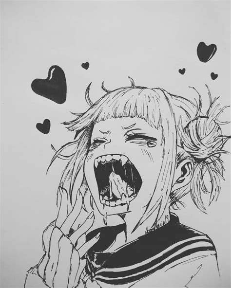 Himiko Toga Anime Character Drawing Anime Drawings Anime Sketch Images And Photos Finder