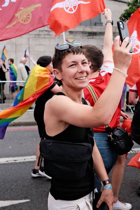 Arsenal And Gaygooners March At Pride In London News