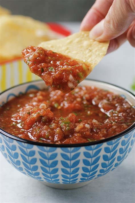 Easy Mexican Salsa Cooking Up Memories