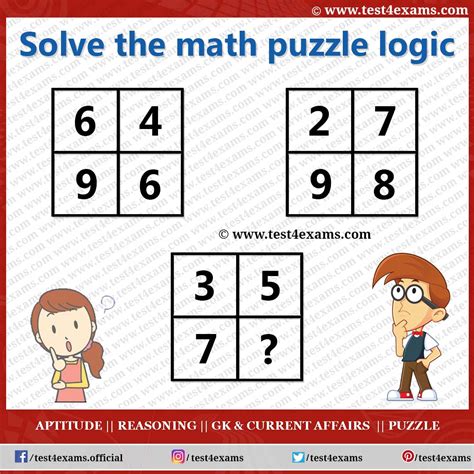 Brain Teaser Math Puzzle Question With Answer Puzzle Test 4 Exams