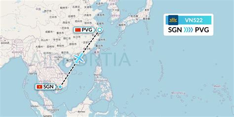 Vn522 Flight Status Vietnam Airlines Ho Chi Minh City To Shanghai Hvn522
