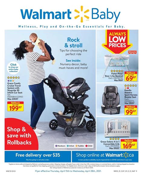 Walmart Baby Insert April 15 To 28