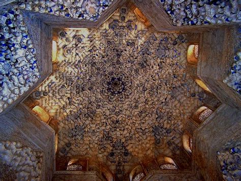 Inside The Dome At Nasrid S Palace Alhambra Spain Octo Flickr
