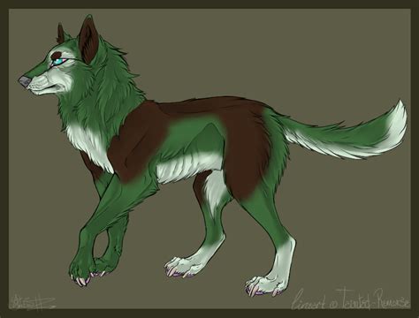 Earth Elemental Wolf Adoptable Closed By Demon Juna Adopts On Deviantart