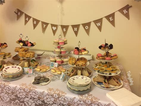 See which ones will fit in with your baby. Baby shower with an Afternoon Tea theme | Afternoon tea ...