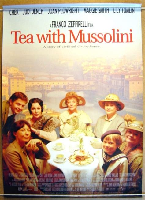 Take a sip of this beautiful pink vintage tea party at kara's party ideas. Tea With Mussolini - Original Cinema Movie Poster From ...