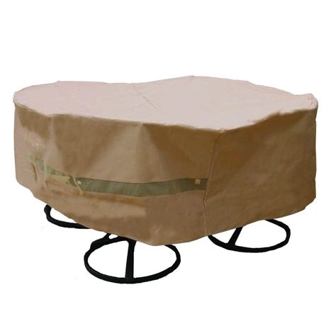 Got an outdoor chaise lounge chair with outdoor cushions? Hearth & Garden Polyester Original Round Patio Table and ...