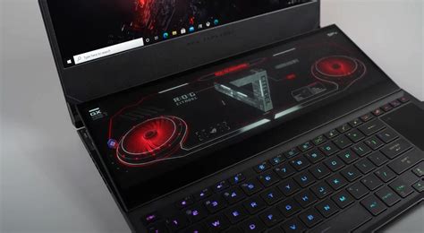 The Asus Rog Zephyrus Duo 15 Se Is A Twin Screen Scorcher Of A Gaming